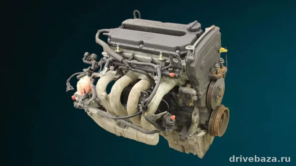 Двигатель A6D Kia 1.6: характеристики, ресурс, расход и типовые проблемы